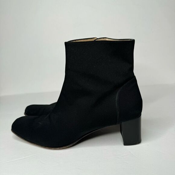 Vintage Salvatore Ferragamo ankle boots size 8.5 - Picture 4 of 9